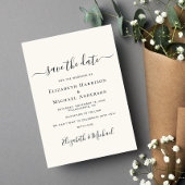 フォトクリームの後ずっと幸せに セーブザデート