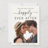 フォトクリームの後ずっと幸せに セーブザデート (正面)