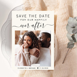 フォトクリームの後ずっと幸せ結婚に セーブザデート