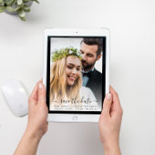 フォトクリームウェディングレセプションの後を楽しく セーブザデート