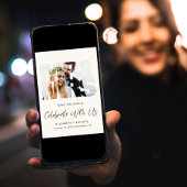 フォトクリーモダンムウェディングレセプション セーブザデート