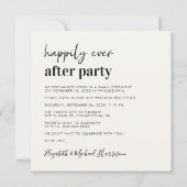 フォトクリーモダンムウェディングレセプション 招待状 (正面)