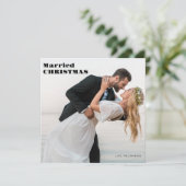 フォトクリ結婚したスマス シーズンカード (スタンド正面)