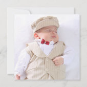 フォトクロスバプテスマ《キリスト教》洗礼式や命名式ラヴ感謝していィ ノートカード (裏面)