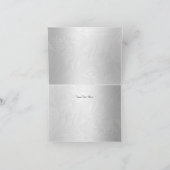 フォトクロスレースバプテスマサンキューカード サンキューカード (内部)