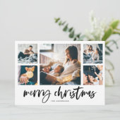 フォトグカジュアルリッ数々のドのスクリプト |メリークリスマス シーズンカード (スタンド正面)