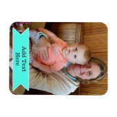 フォトグカスタムマお気に入りのグネット追加文字 マグネット (横)