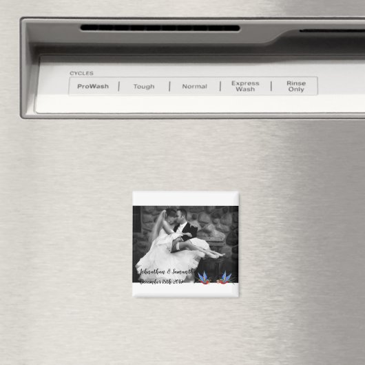 フォトグパーソナライズされたマグのバ伝統的ードタトゥー マグネット (インサイチュ (食洗機))