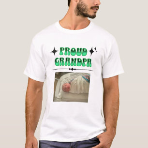 フォトグパーソナライズされたランパ誇りを持ったレトロスタイル Tシャツ