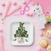 フォトグパーソナライズされたリーンクリスマス ペーパープレート (パーティー)
