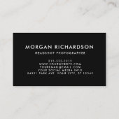 フォトグモダンラファーBlk x 3 名刺 (裏面)