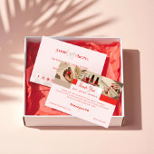 フォトグモダンリッドネイルサロン注文サンキューカード サンキューカード