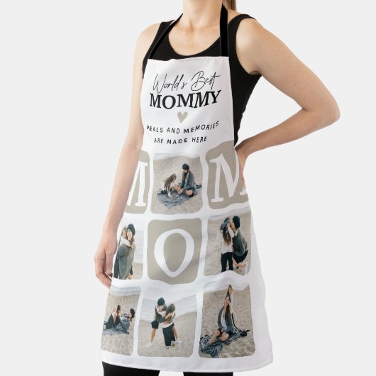 フォトグモダンリッ数々のトかわいいMOMギフトエプロン エプロン (インサイチュ)