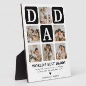 フォトグモダンリッ数々のドかわいいパパギフト フォトプラーク (側面)