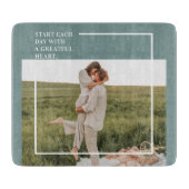 フォトグモダンリーンファミリーラブギフト カッティングボード (正面)