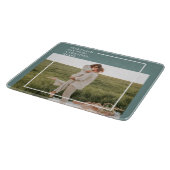 フォトグモダンリーンファミリーラブギフト カッティングボード (角)