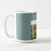 フォトグモダンリーンファミリーラブギフト コーヒーマグカップ (左)