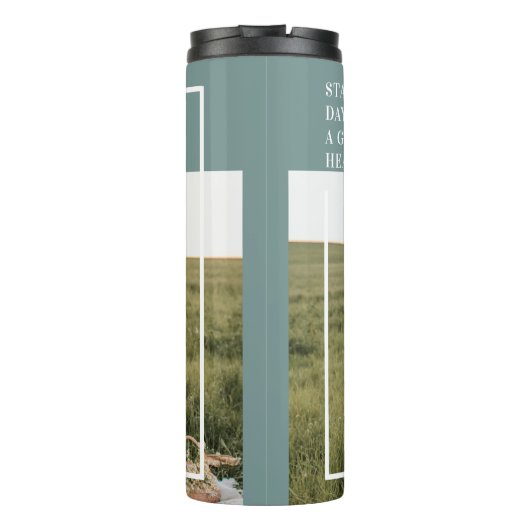 フォトグモダンリーンファミリーラブギフト タンブラー (裏面)