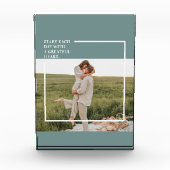 フォトグモダンリーンファミリーラブギフト フォトブロック (正面)
