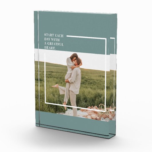 フォトグモダンリーンファミリーラブギフト フォトブロック (右)