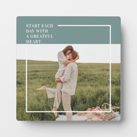 フォトグモダンリーンファミリーラブギフト フォトプラーク (正面)