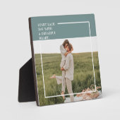 フォトグモダンリーンファミリーラブギフト フォトプラーク (正面)
