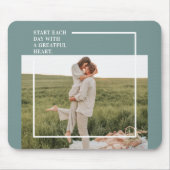 フォトグモダンリーンファミリーラブギフト マウスパッド (正面)