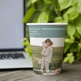 フォトグモダンリーンファミリーラブギフト 紙コップ