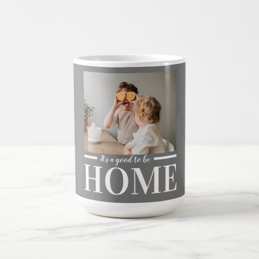 フォトグモダンレイ家の引用文ギフトになるのが良い コーヒーマグカップ (中央)