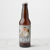 フォトグモダンレイ家の引用文ギフトになるのが良い ビールラベル (正面)