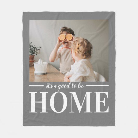 フォトグモダンレイ家の引用文ギフトになるのが良い フリースブランケット (正面)