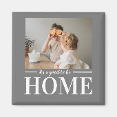 フォトグモダンレイ家の引用文ギフトになるのが良い マグネット (正面)