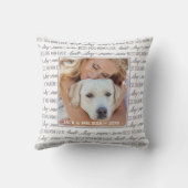 フォトグモダンレードッグママ クッション (裏面)