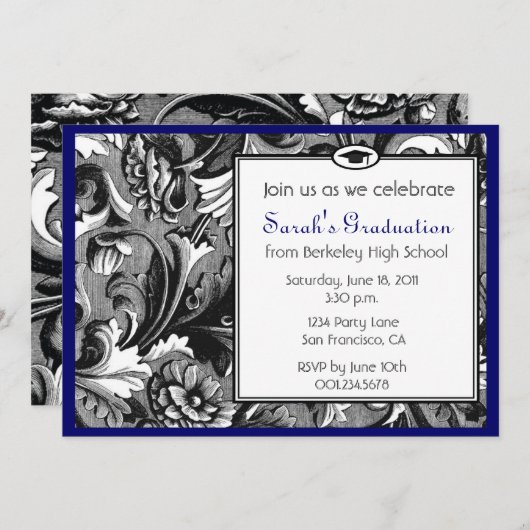 フォトグラジェーション招待状 招待状 (正面/裏面)