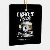 フォトグラファーが毎日人を連れて行く セラミックオーナメント (右)