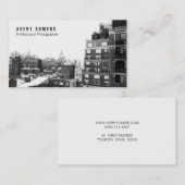 フォトグラファーによる写真の追加 名刺 (正面/裏面)