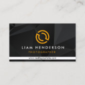 フォトグラファーによる名刺モダン撮影 名刺 (正面)
