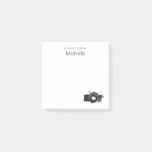 フォトグラファーのカメラからの注パーソナライズされた記SMALL ポストイット (正面)