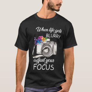 フォトグラファーのカメラシャツ Tシャツ