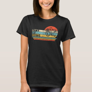 フォトグラファーのカメラ写真フォトを撮影しよう Tシャツ
