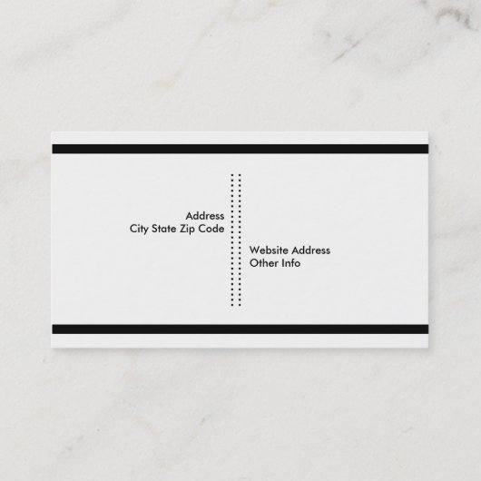 フォトグラファーのカメラ黒、白モダン色 名刺 (裏面)