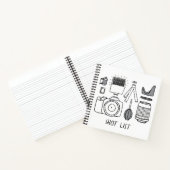 フォトグラファーのノートブック ノートブック (内部)