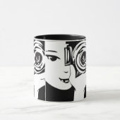 フォトグラファーのマグカップ マグカップ (中央)