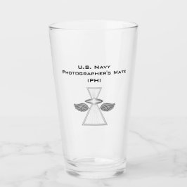フォトグラファーのメイト(PH)とウィングガラスタンブラー タンブラーグラス