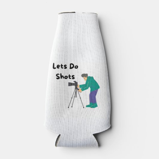 フォトグラファーを使用してショットを実行する ボトルクーラー (正面)