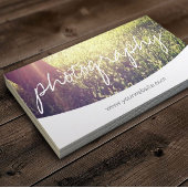 フォトグラファーカスタムスクリプト画像カバー画像の撮影 名刺