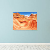 フォトグラファーズパラダイスザウェーブオリジナルファインアート キャンバスプリント (インサイチュ (ウッドフロア))