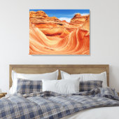 フォトグラファーズパラダイスザウェーブオリジナルファインアート キャンバスプリント (インサイチュ (寝室))