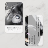 フォトグラファービデオグラファーDSLRカメラレンズ 名刺 (正面/裏面)