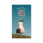 フォトグラファーミニマルQRコードソーシャルメディア